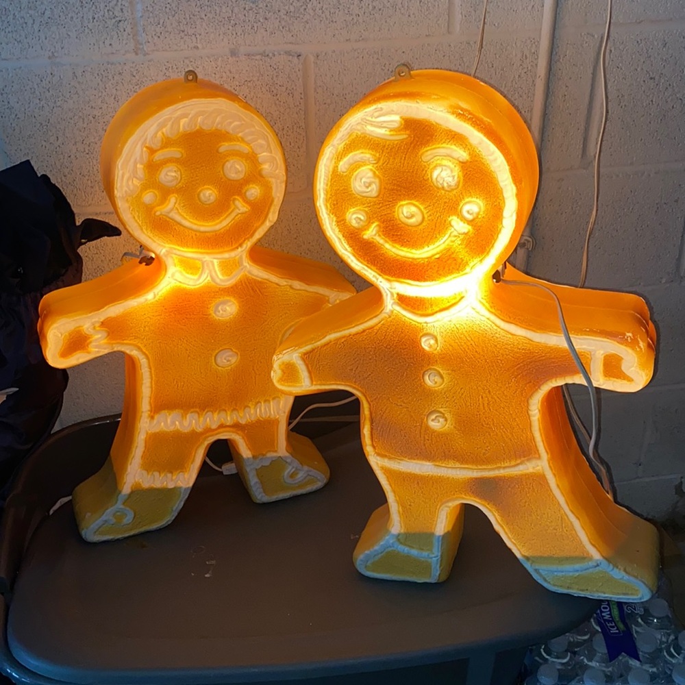 Gingerbread Blow Molds